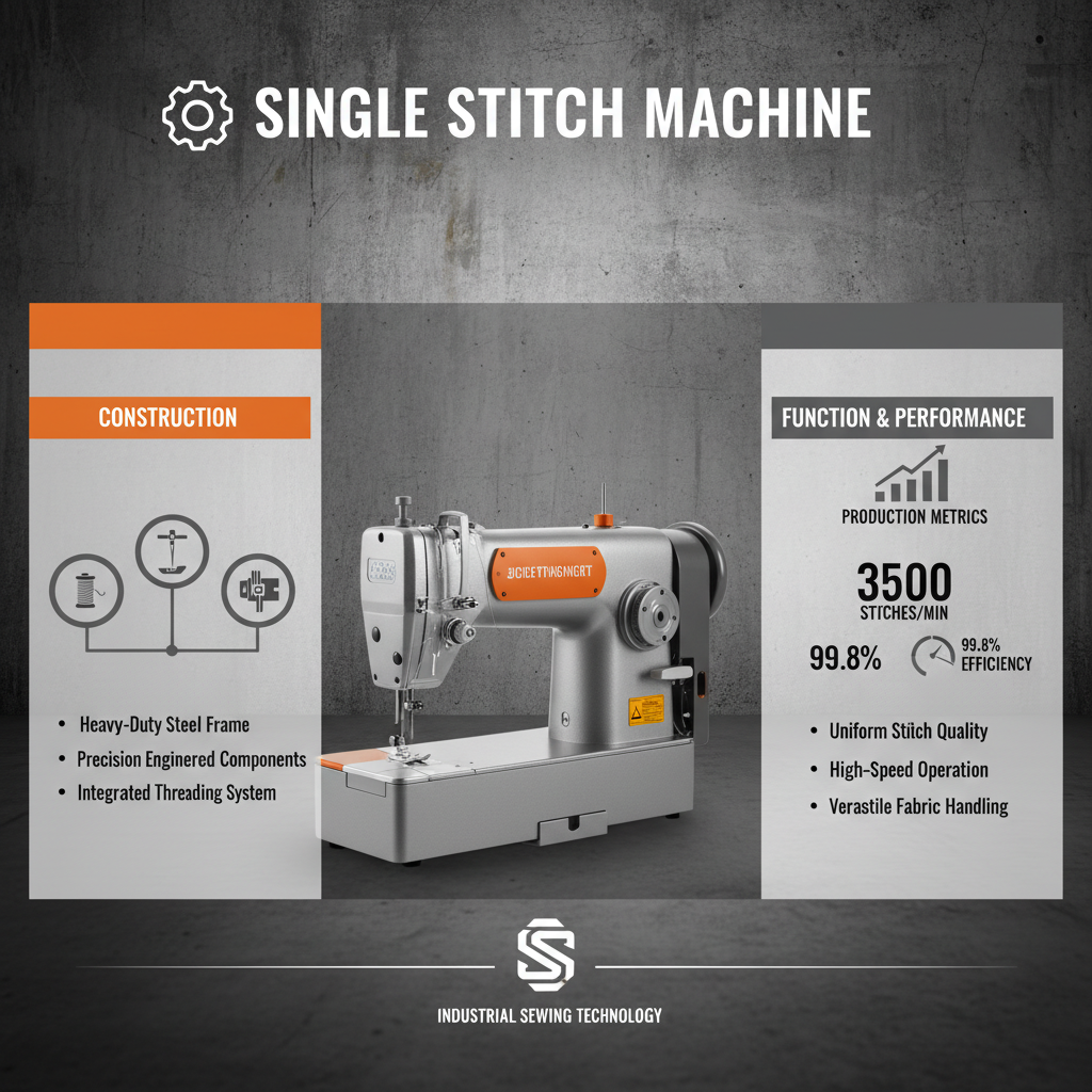 The Essential Guide to Single Stitch Machine Applications in Garment Production