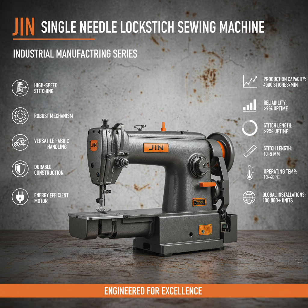 The Jin Single Needle Sewing Machine A Versatile Solution for Modern Textile Production