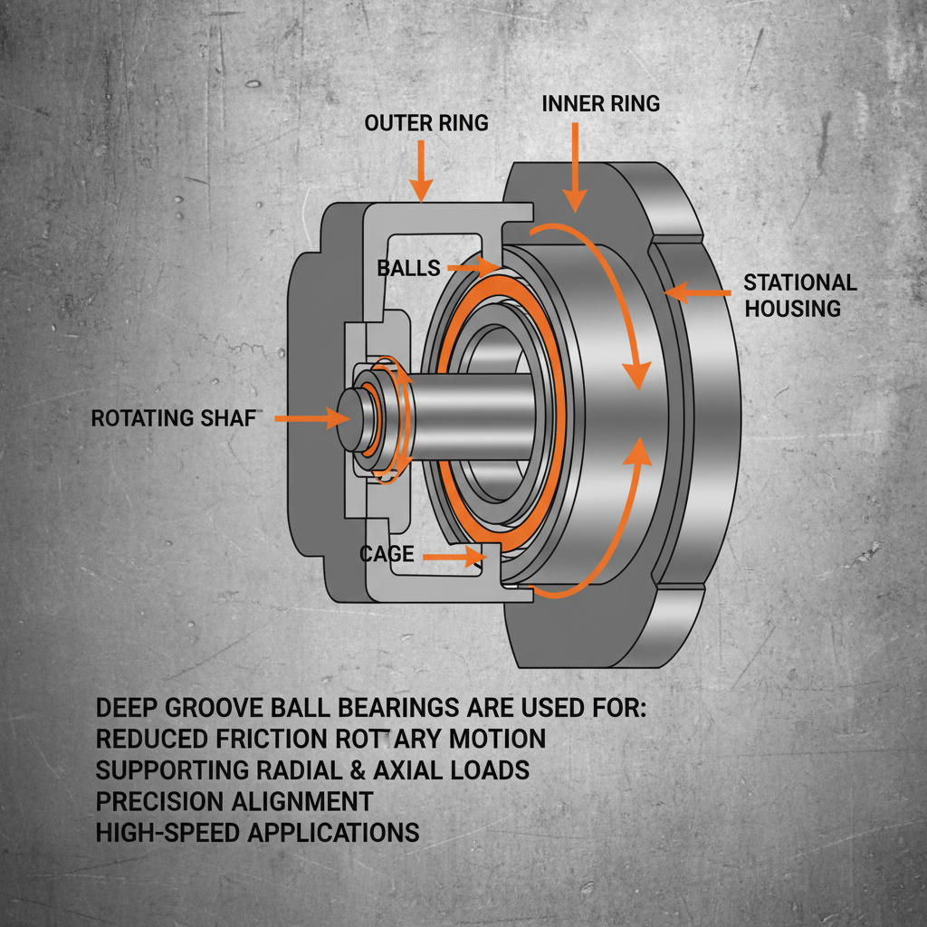 Deep Groove Ball Bearings Applications and Comprehensive Usage Guide