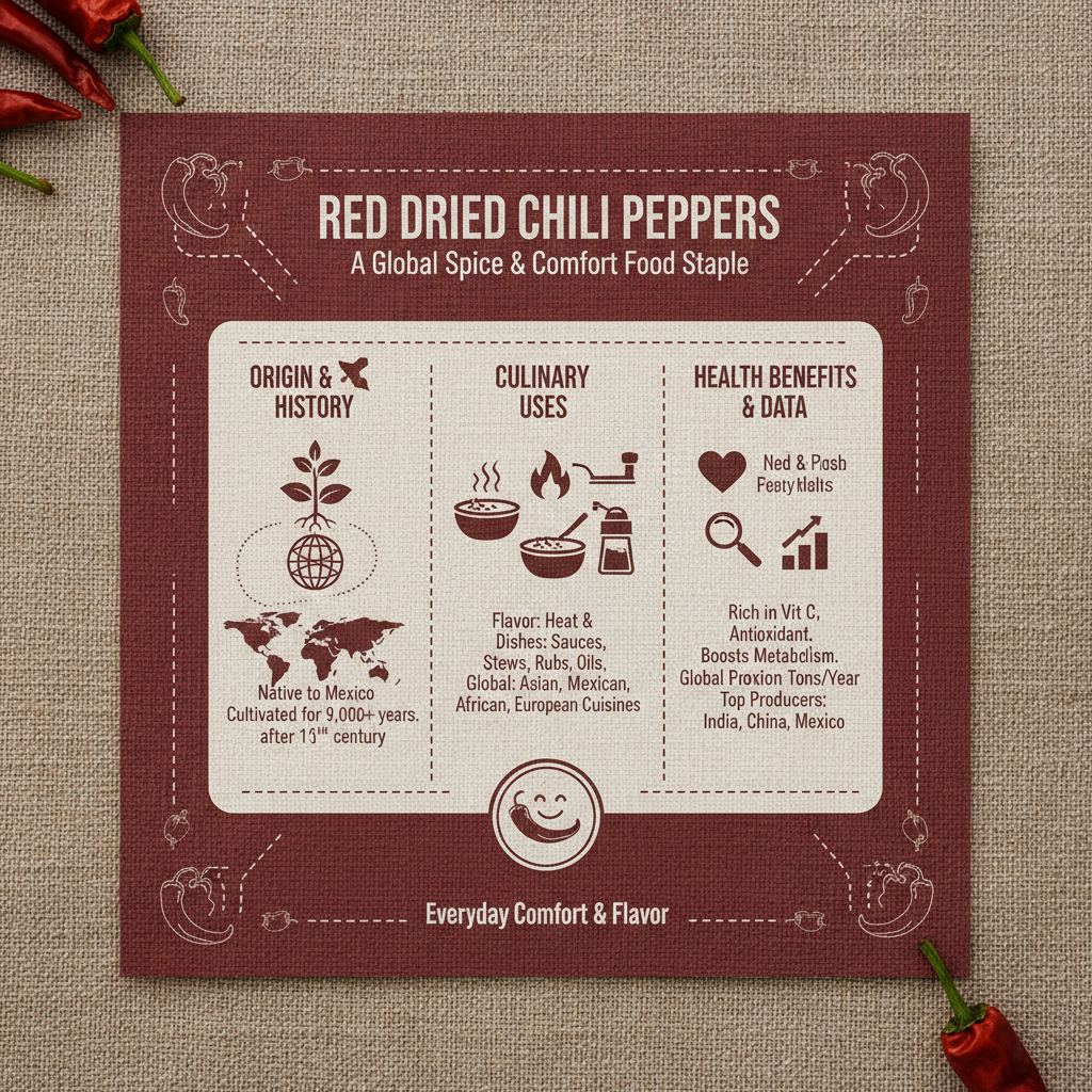 Exploring the Culinary World of Red Dried Chili Peppers and Their Versatile Uses