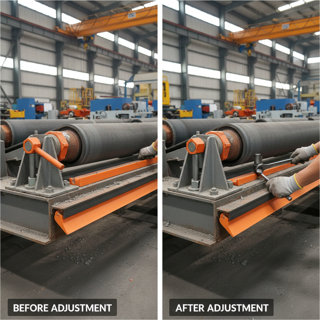 Effective Conveyor Belt Scraper Adjustment for Optimal System Performance