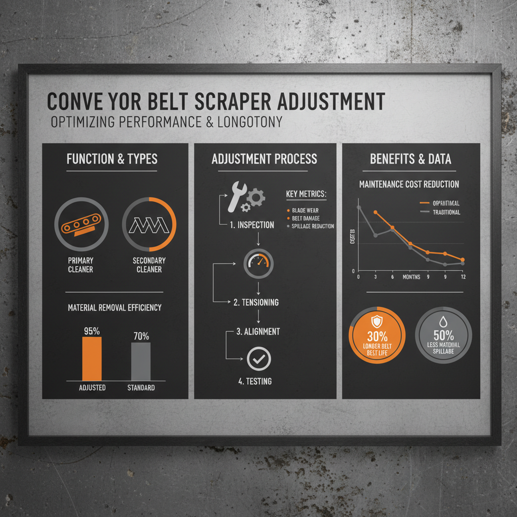 Effective Conveyor Belt Scraper Adjustment for Optimal System Performance