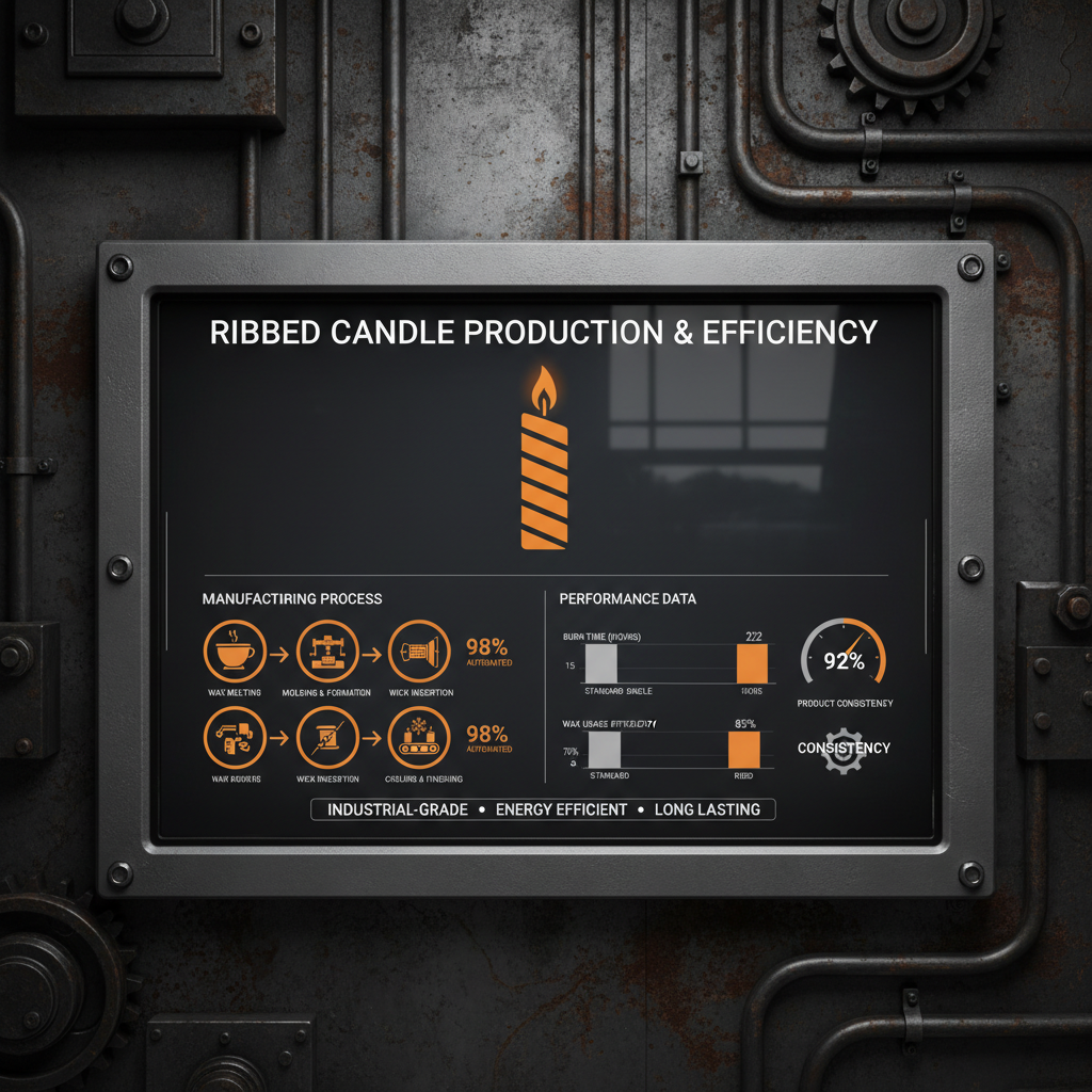 Discover the Charm of Ribbed Candles for a Stylish and Inviting Home