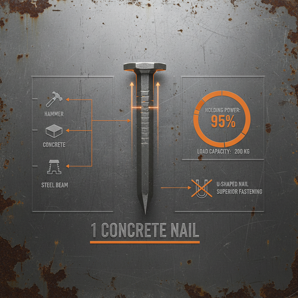 The Ultimate Guide to 1 Concrete Nail Applications and Secure Fastening Solutions