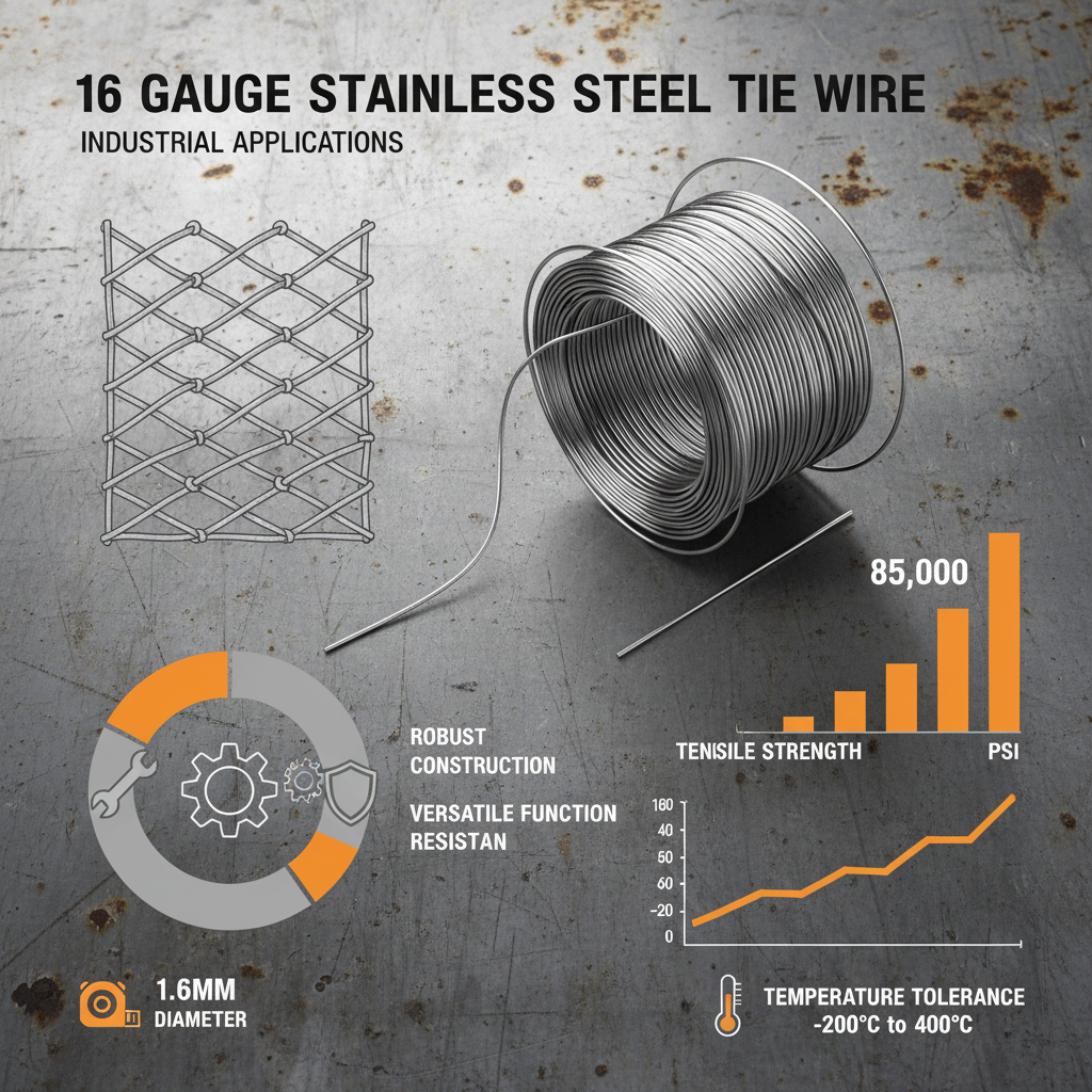 Comprehensive Guide to 16 Gauge Stainless Steel Tie Wire Applications and Benefits