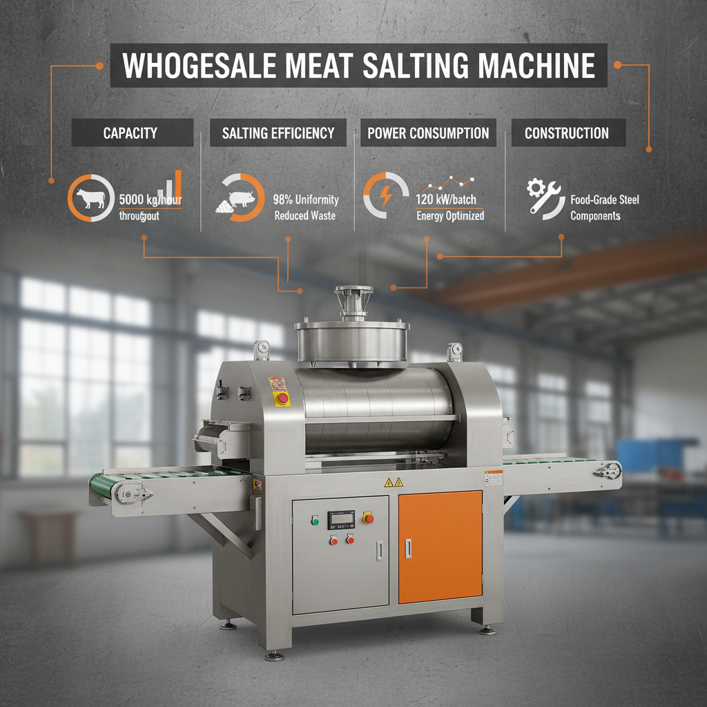 Investing in a Wholesale Meat Salted Machine for Business Success