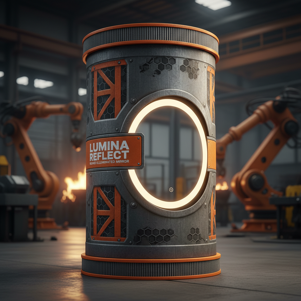 Elevate Your Bathroom with a Stylish Bathroom Round Mirror with Light