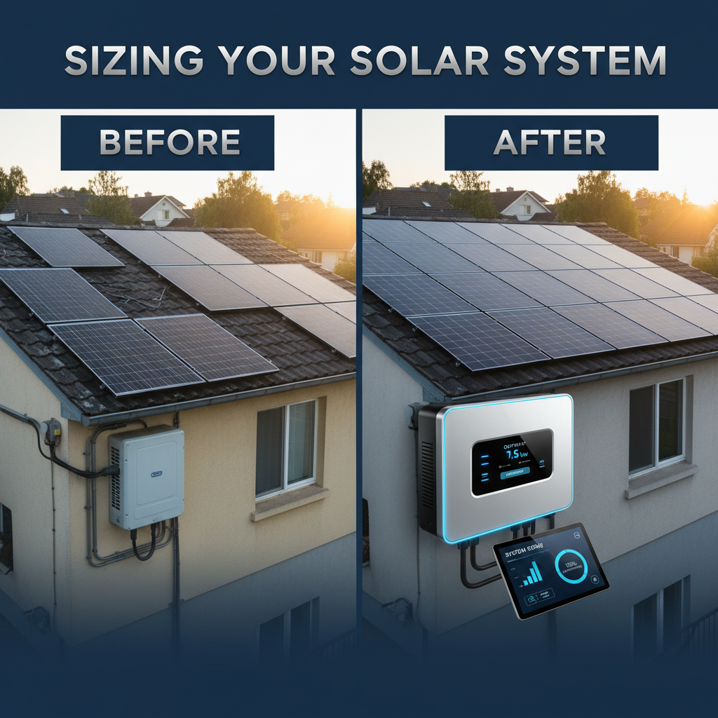 Comprehensive Guide to Sizing Your Solar System for Optimal Energy Production