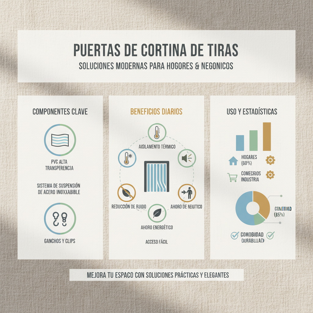Comprehensive Guide to Puertas de Cortina de Tiras for Industrial and Commercial Use
