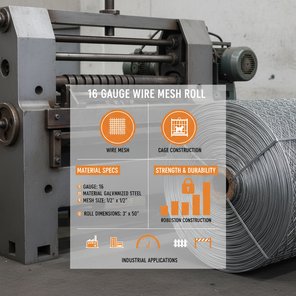 Comprehensive Guide to 16 Gauge Wire Mesh Roll Applications and Benefits