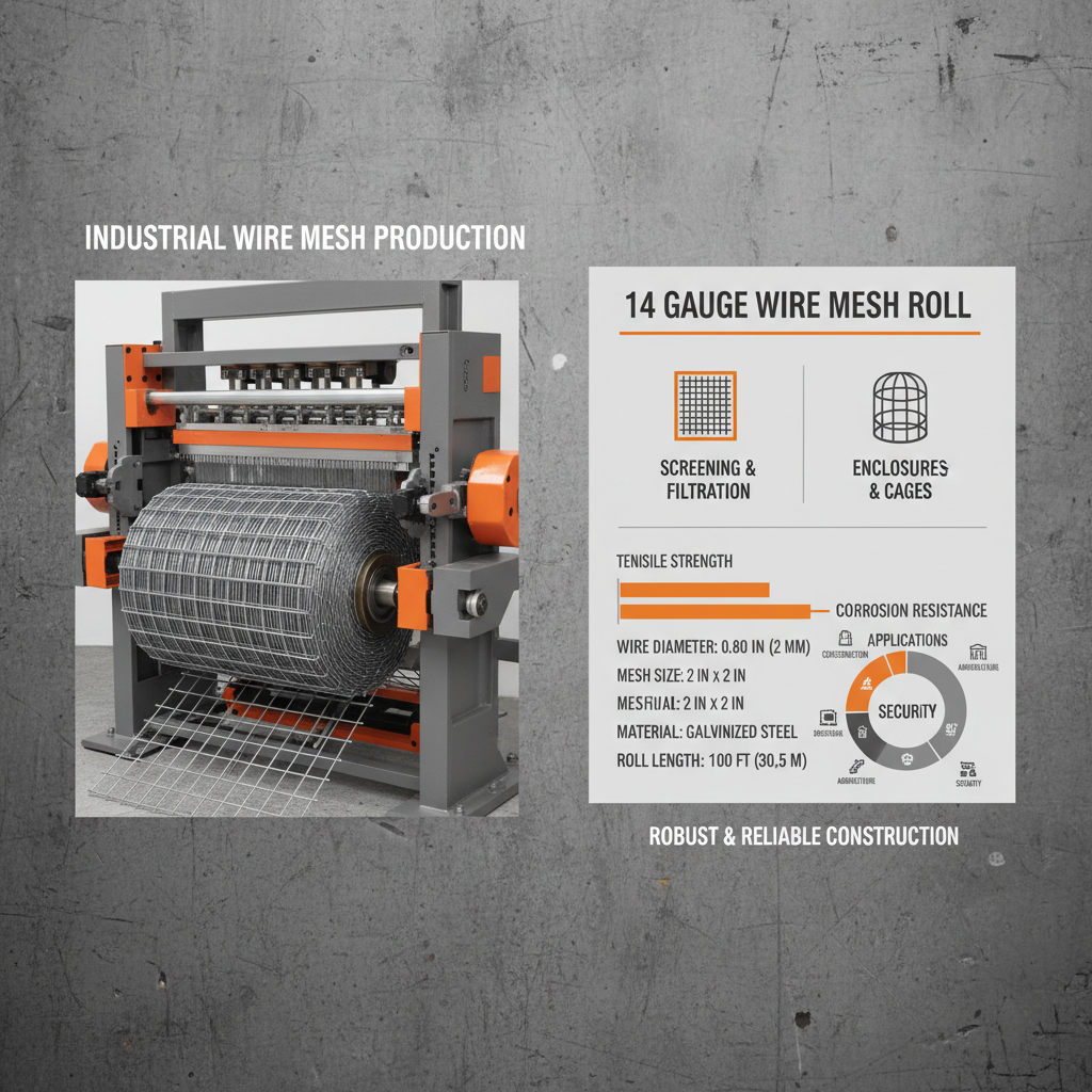 Comprehensive Guide to 14 Gauge Wire Mesh Roll Applications and Benefits