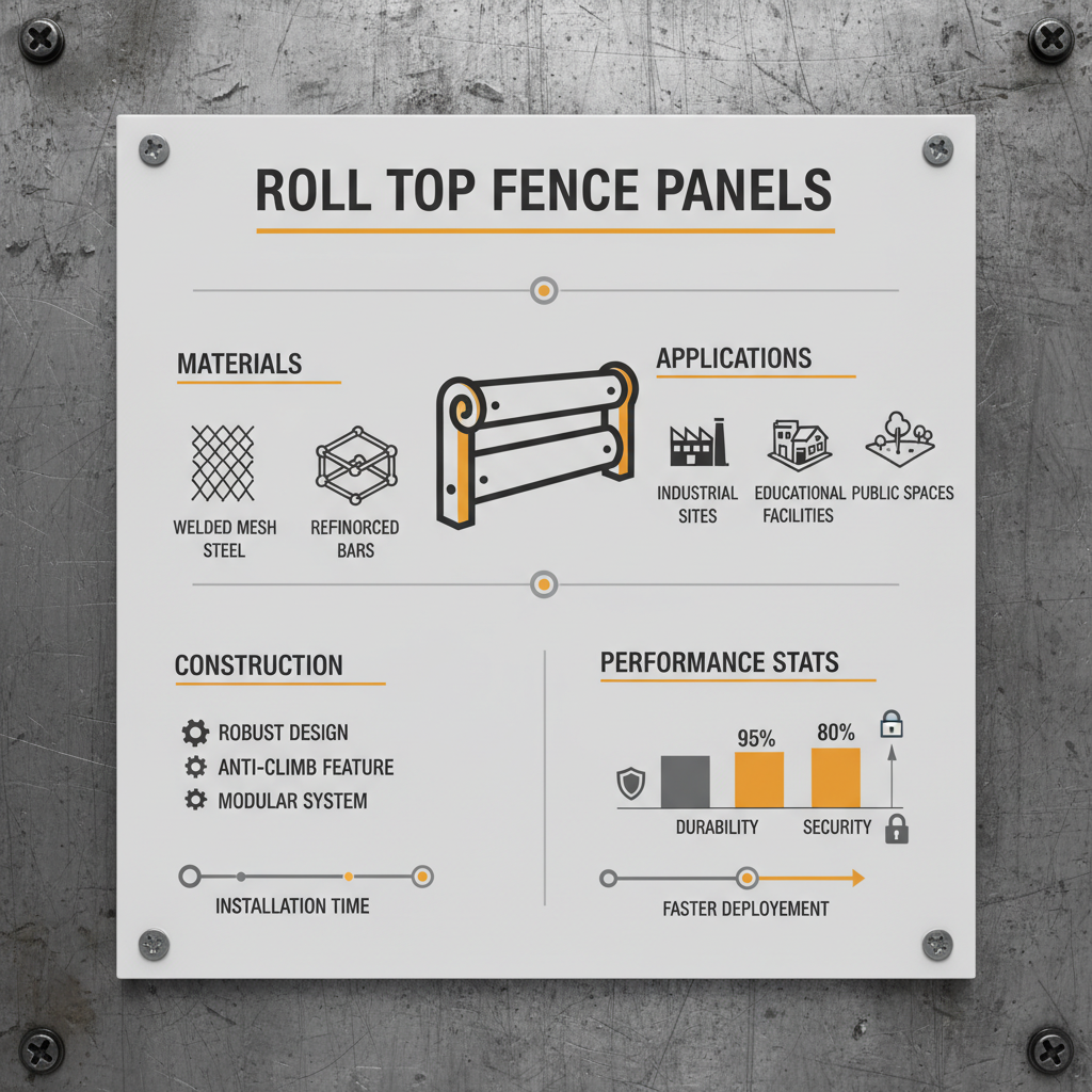 Comprehensive Guide to Durable and Secure Roll Top Fence Panels