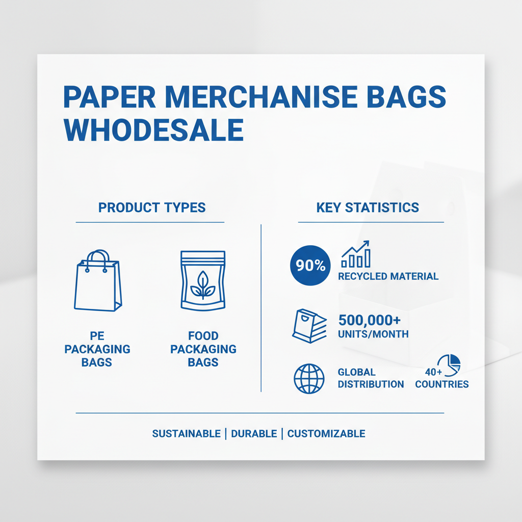 Wholesale Paper Merchandise Bags for Sustainable and Stylish Packaging