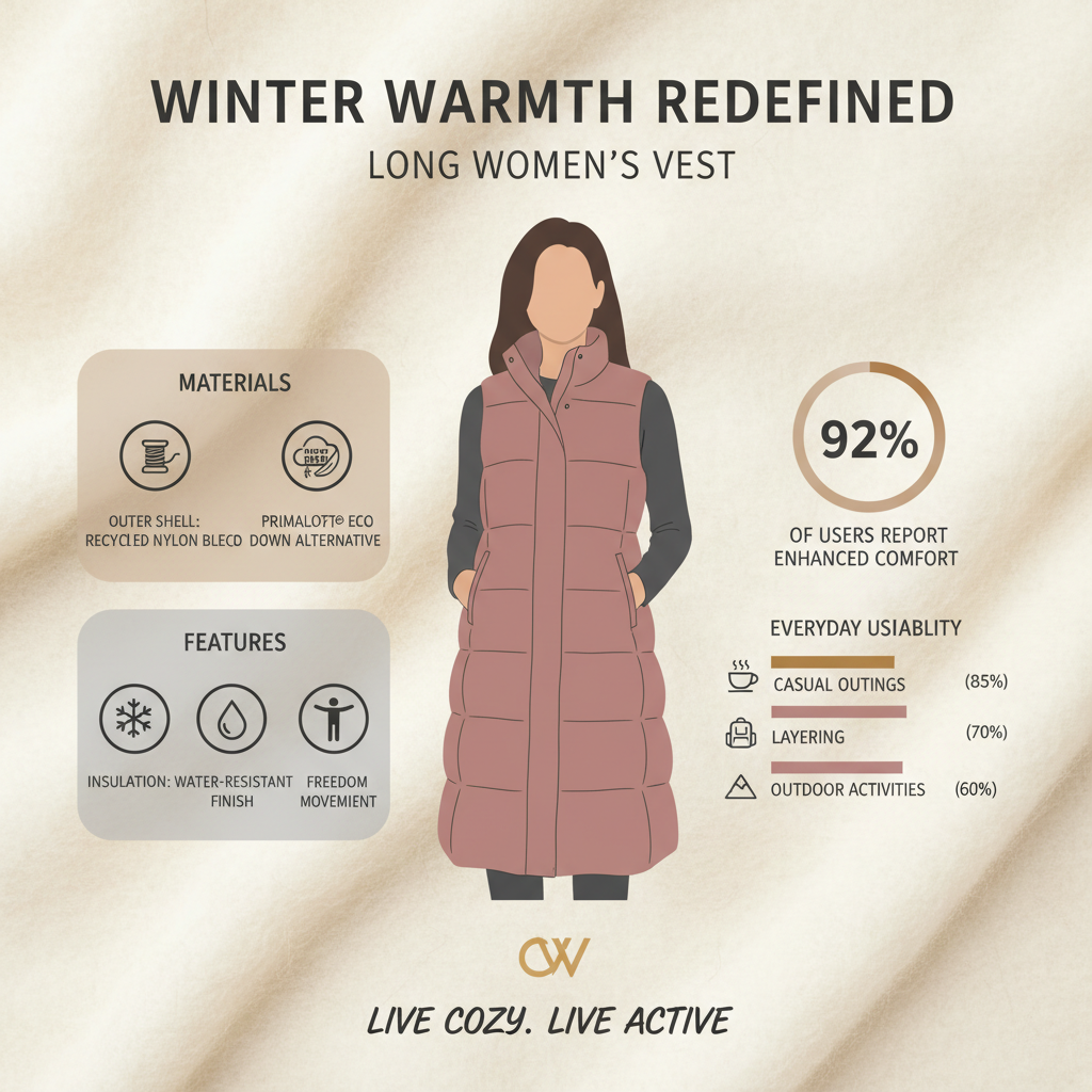 The Comprehensive Guide to Long Womens Winter Vests for Stylish Warmth