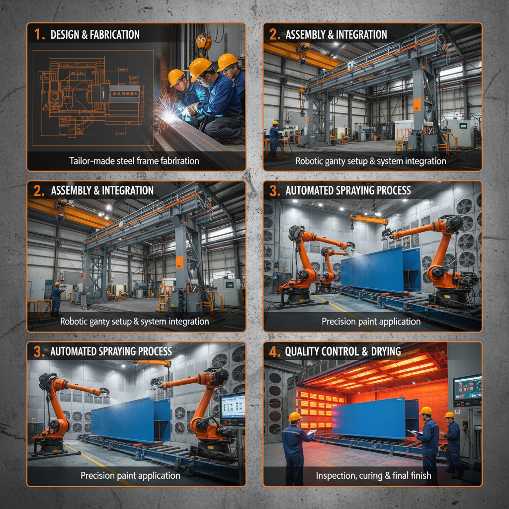 Comprehensive Tailormade Steel Structure Spraying Solution for Enhanced Durability