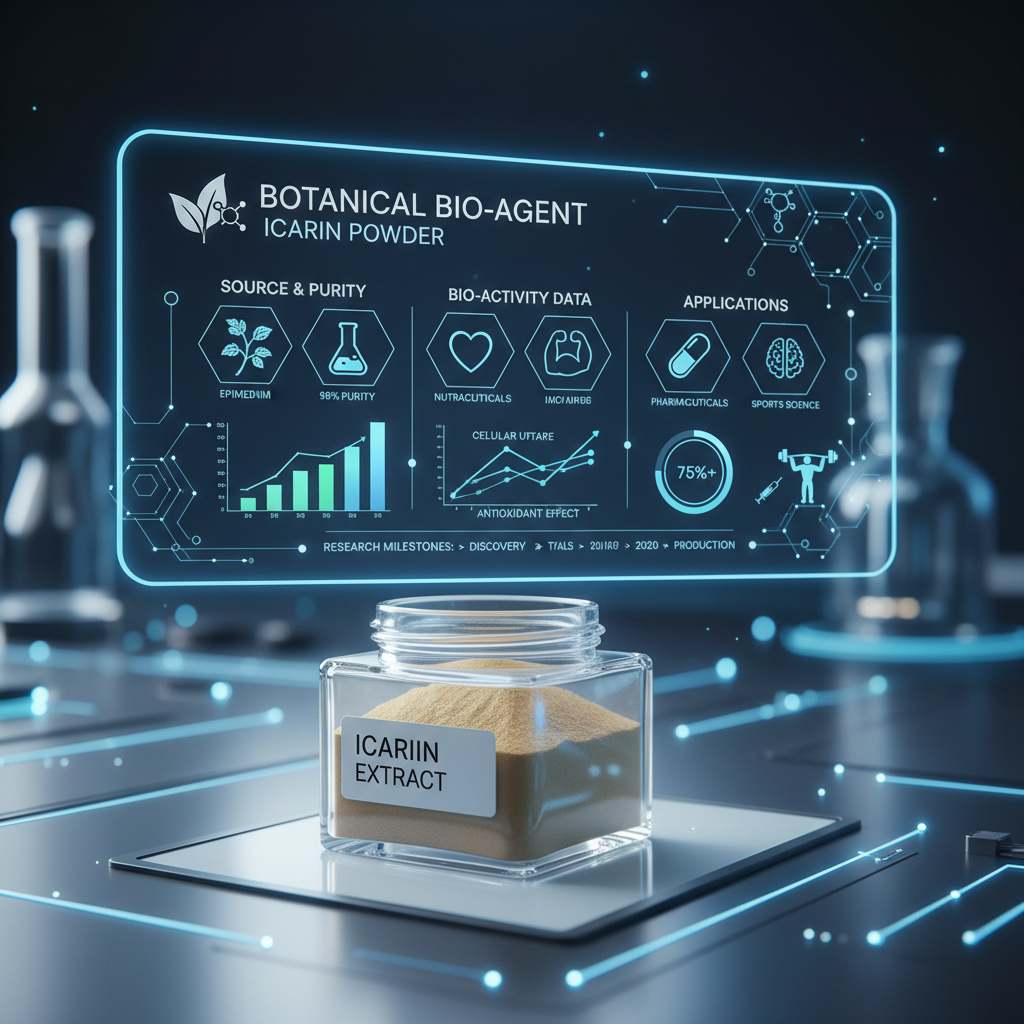 Exploring the Numerous Benefits of High Quality Icariin Powder for Wellness