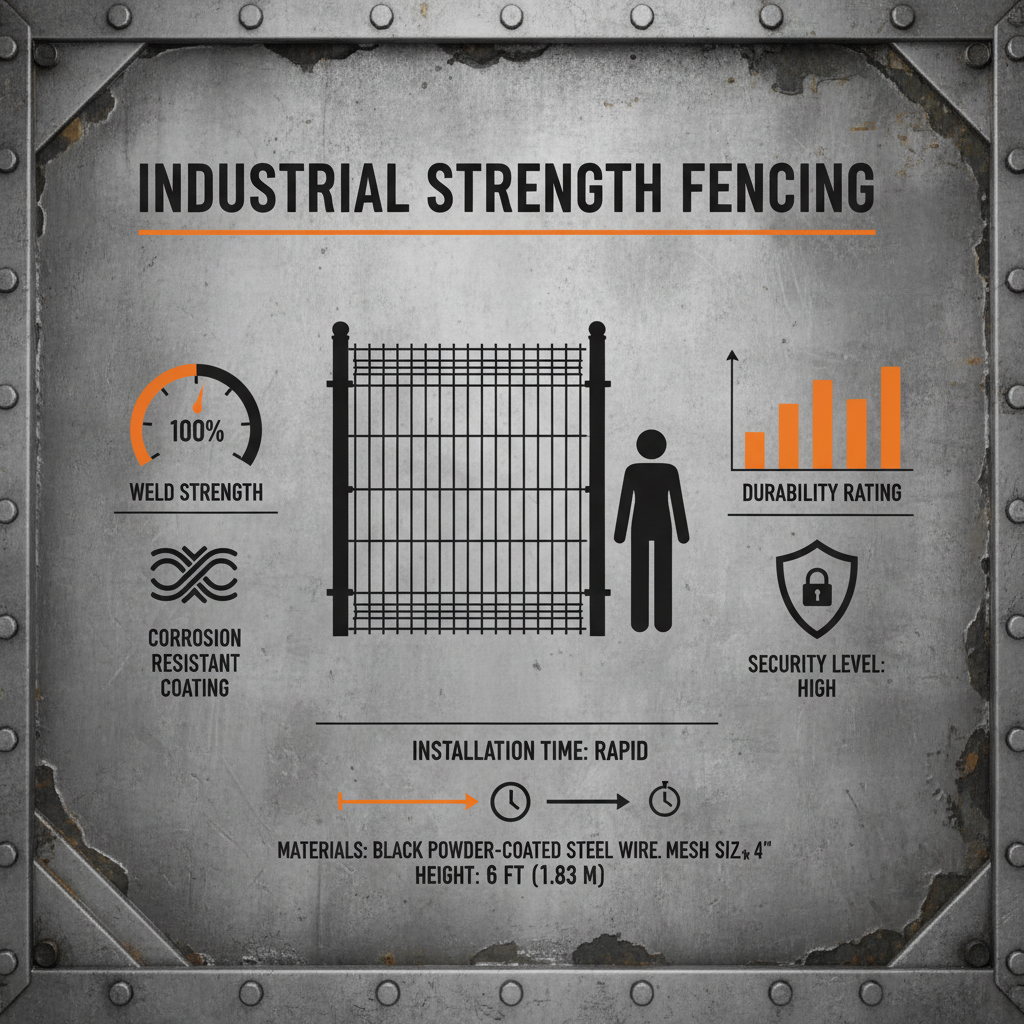 Choosing The Ideal 6 ft Welded Wire Fencing Black For Property Security