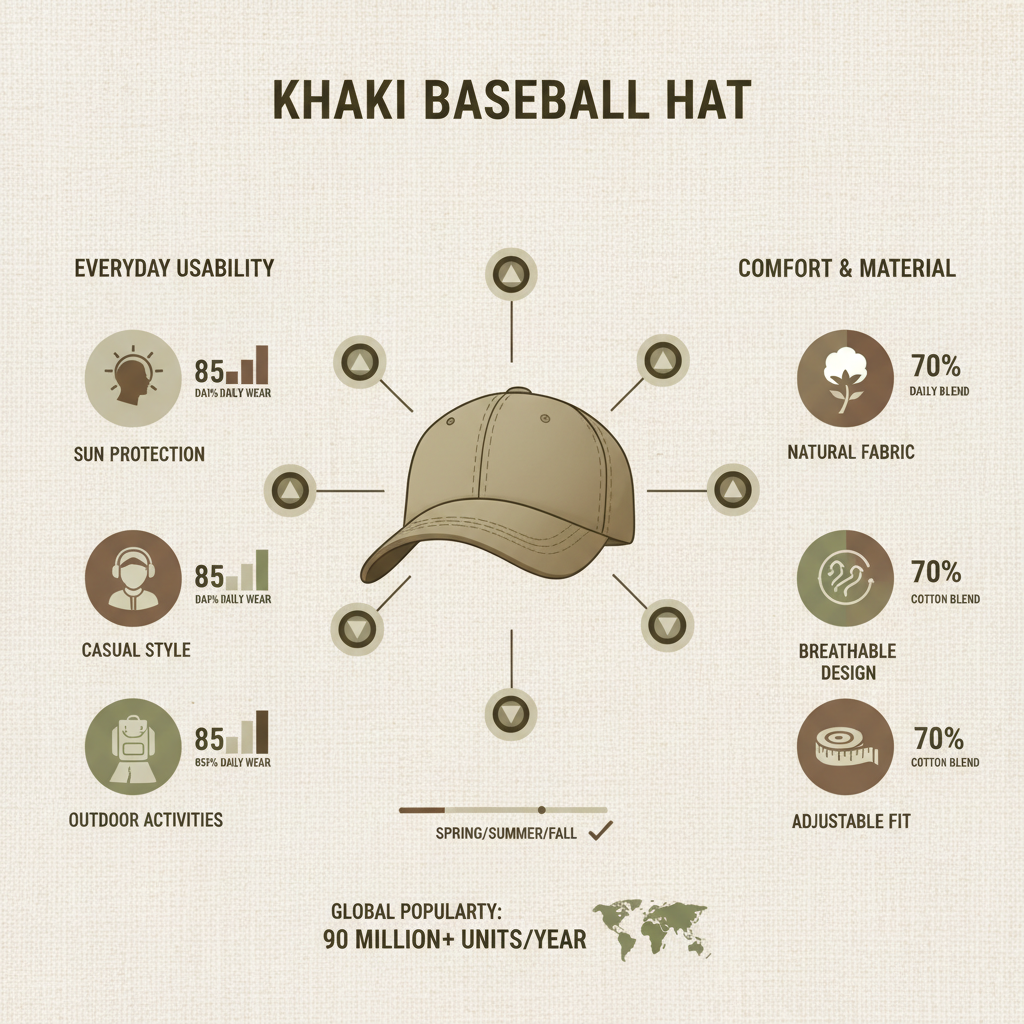 Elevate Your Style with the Timeless Khaki Baseball Hat Elevate Your Style with the Timeless Khaki Baseball Hat