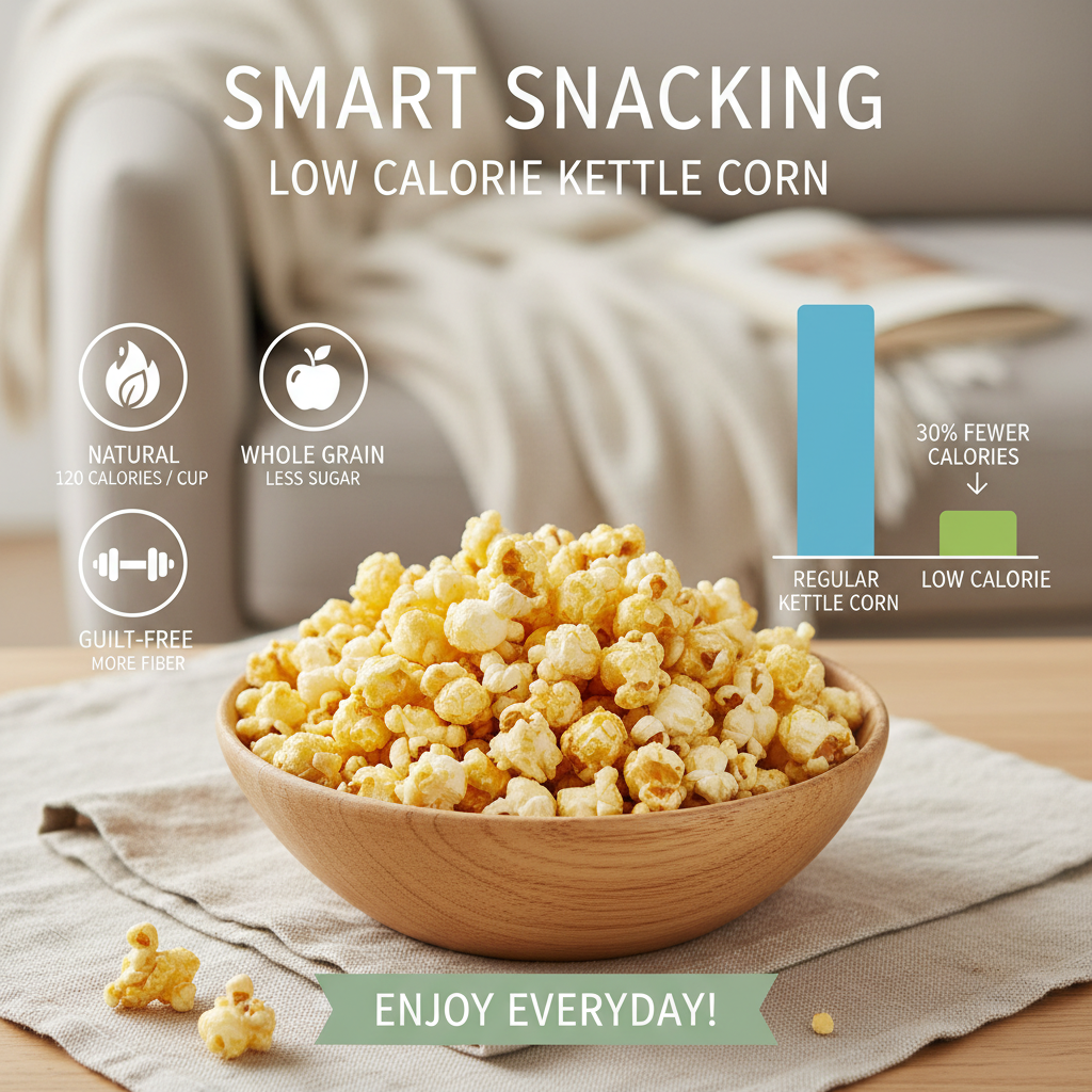 Enjoy Guilt Free Snacking with Delicious Low Calorie Kettle Corn