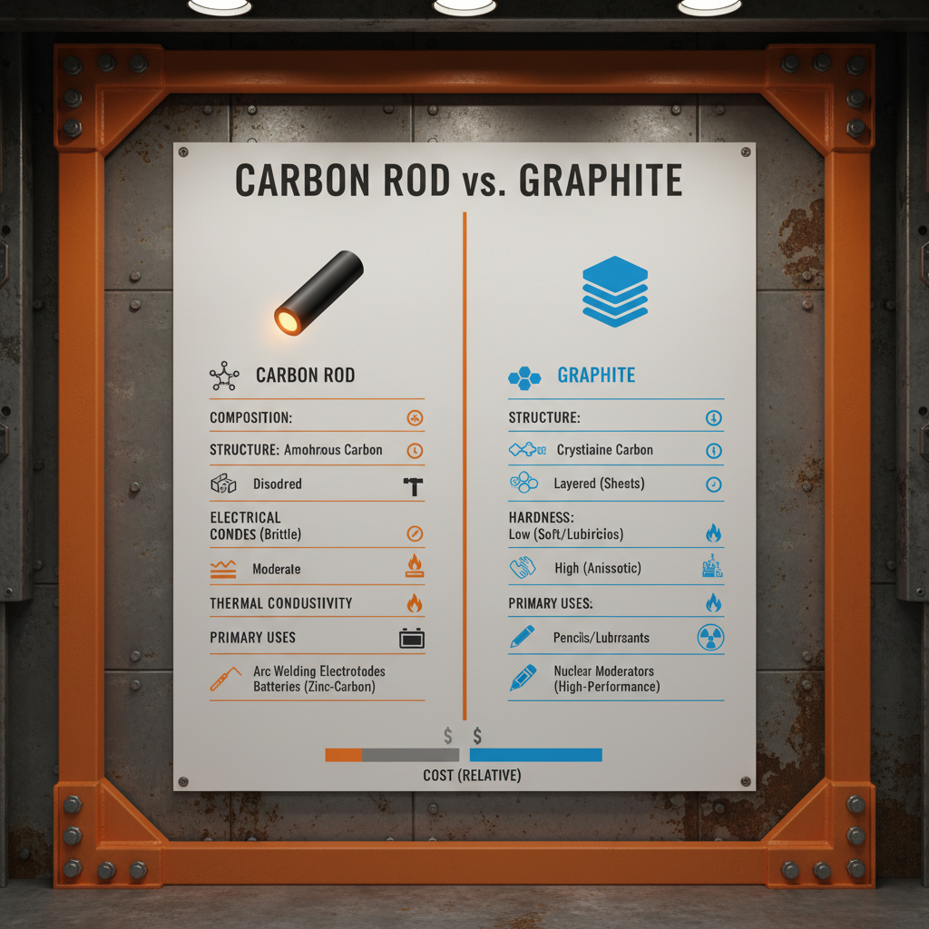 Exploring Carbon Rod vs Graphite Material Properties and Application Differences