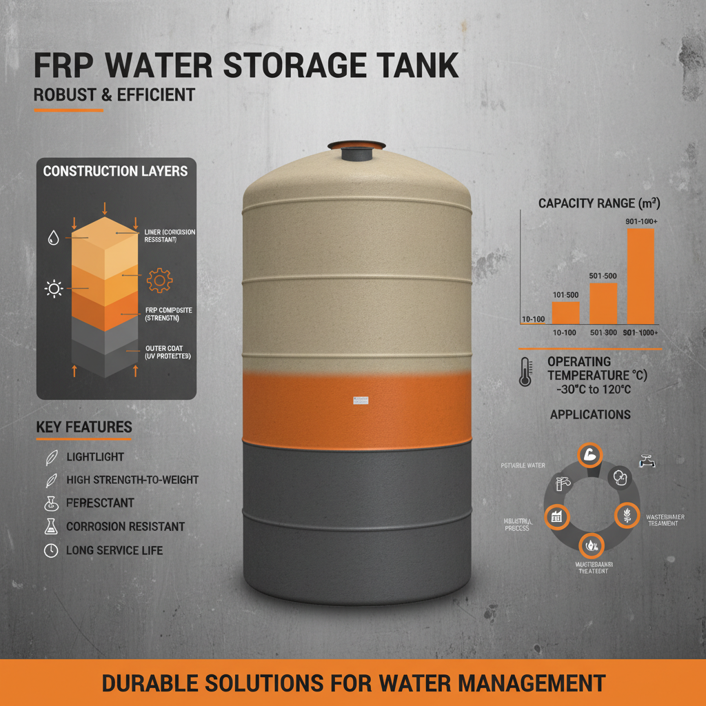 Comprehensive Guide to Selecting the Ideal FRP Tank for Water Storage Solutions