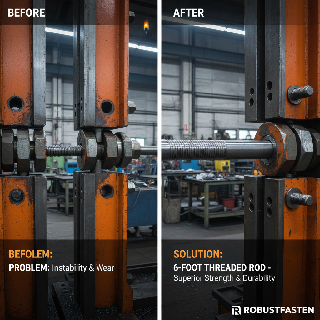 Comprehensive Guide to 6 Foot Threaded Rod Applications and Material Selection