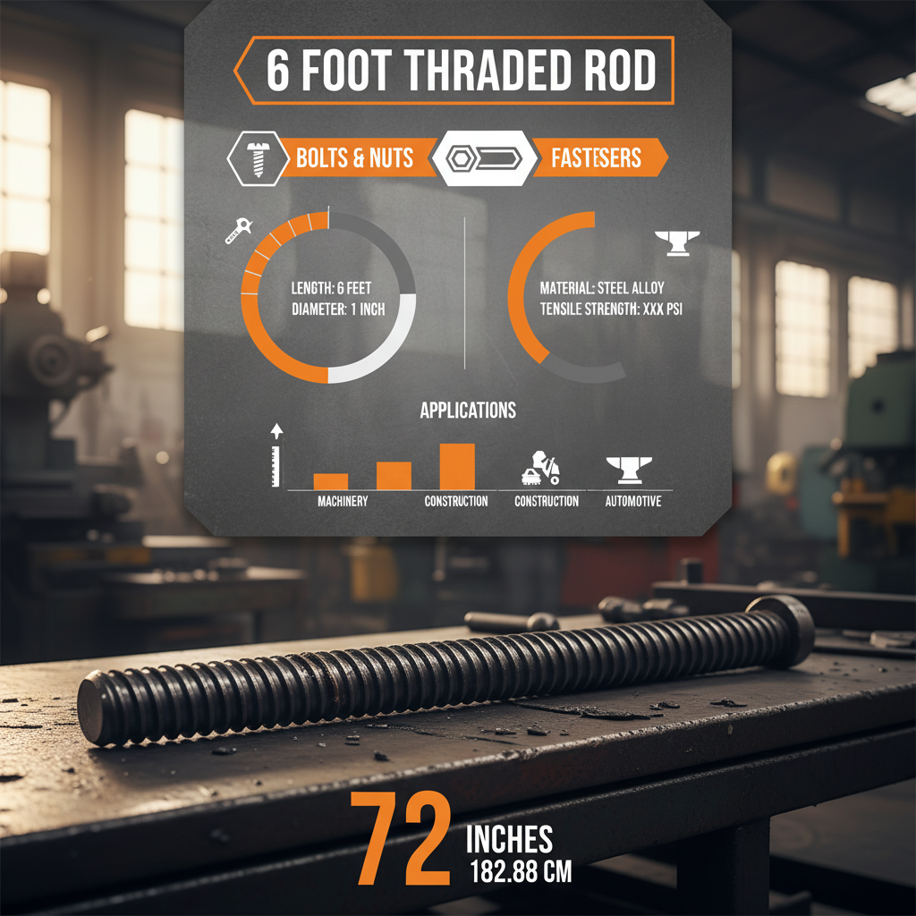 Comprehensive Guide to 6 Foot Threaded Rod Applications and Material Selection