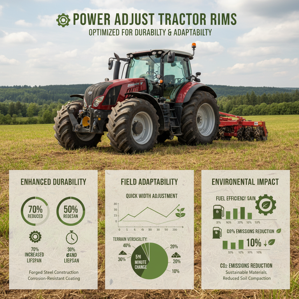 Maximize Agricultural Efficiency with Power Adjust Tractor Rims