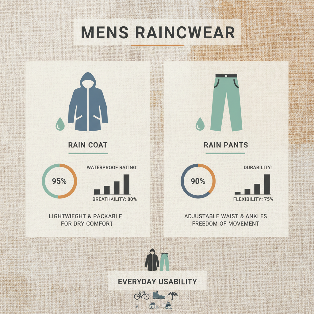 Comprehensive Guide to Mens Rain Coat and Pants for Optimal Weather Protection