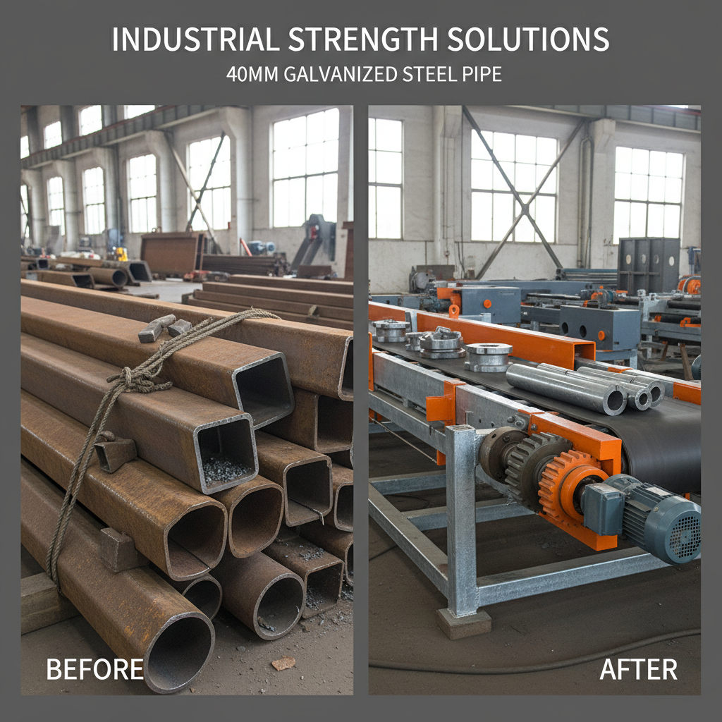 Comprehensive Guide to 40mm Galvanised Pipe Applications and Specifications