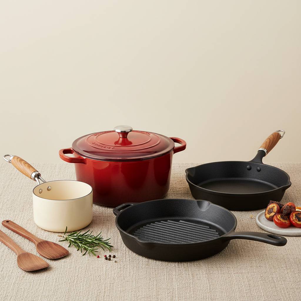 Discover the Benefits of Cast Iron and Grill Cookware for Delicious Meals