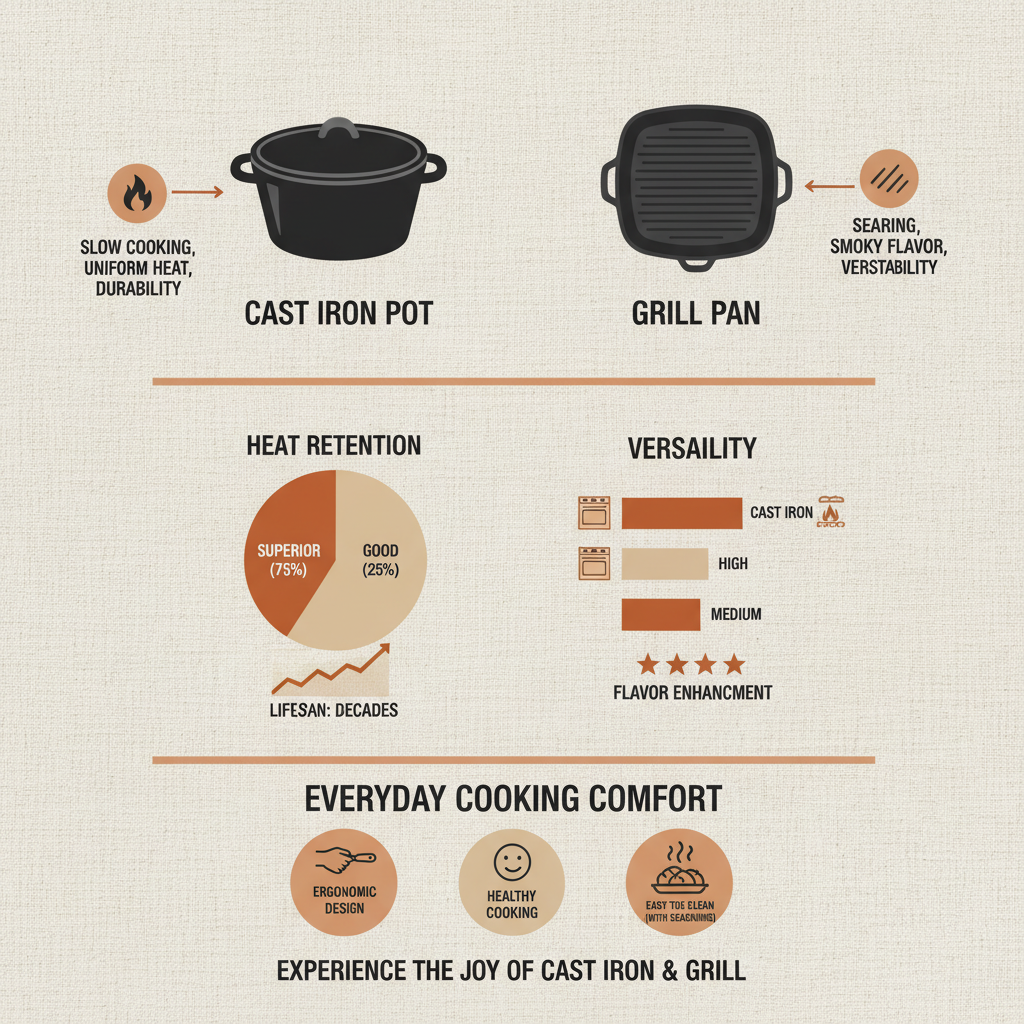 Discover the Benefits of Cast Iron and Grill Cookware for Delicious Meals
