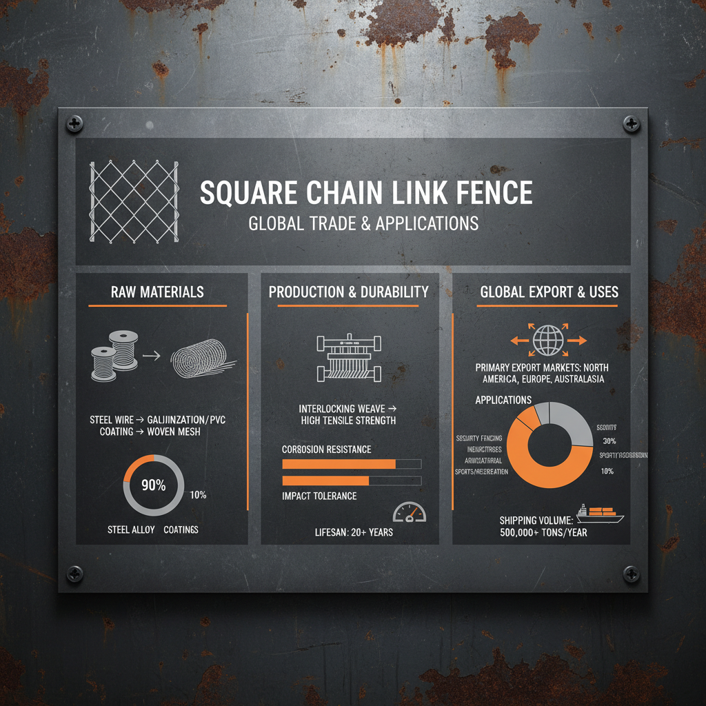 Comprehensive Guide to Durable Square Chain Link Fence Systems and Applications