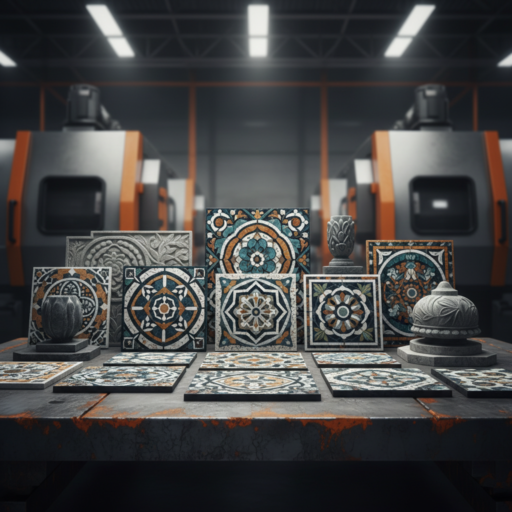 Elevate Your Space with Stunning Gemstone Mosaic Tiles for Luxurious Designs