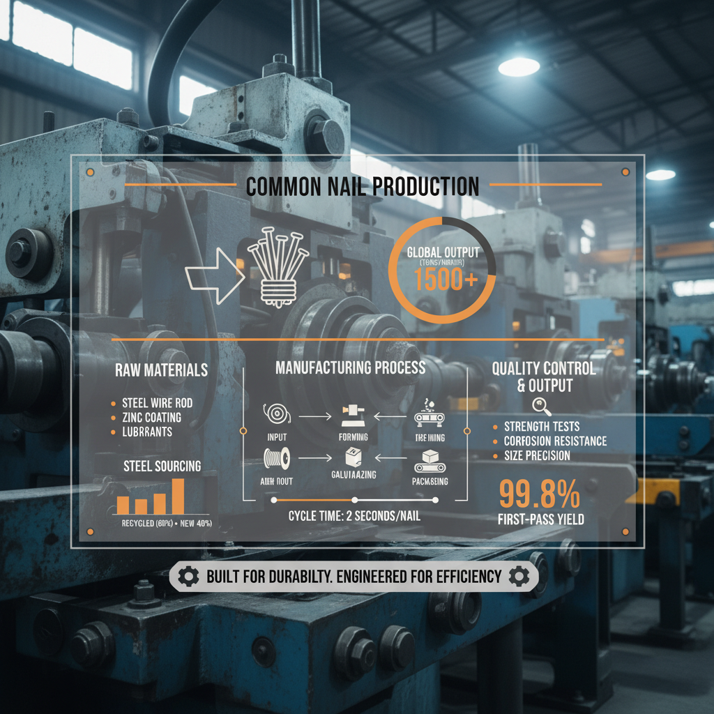 Mingda Metals Your Leading Bright Common Nails Manufacturer