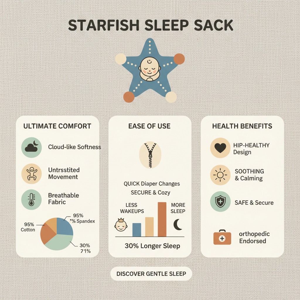 starfish sleep sack