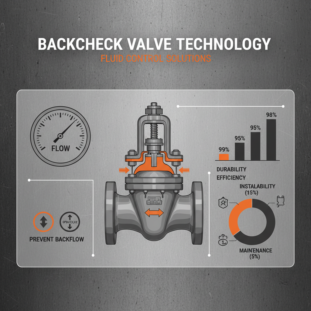 backcheck valve