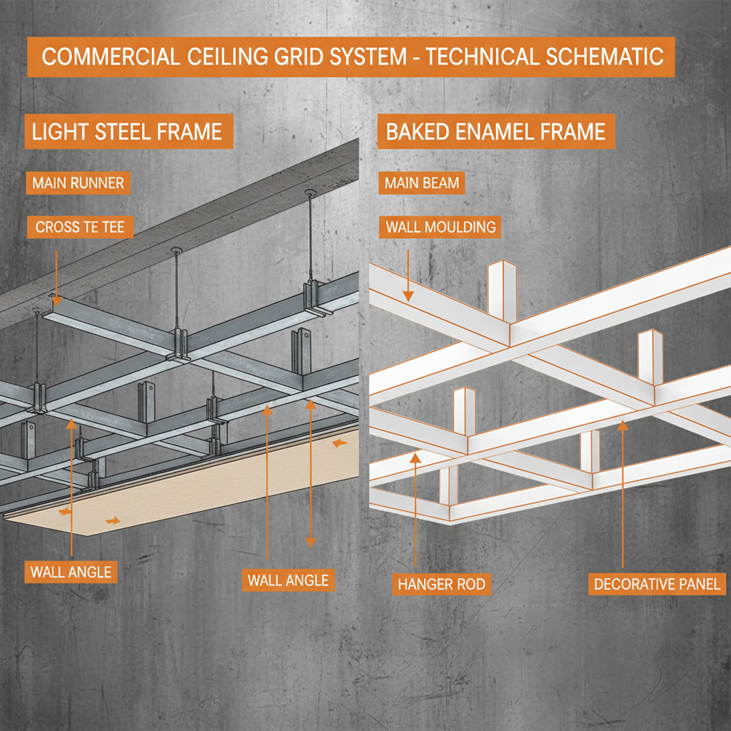 commercial ceiling grid