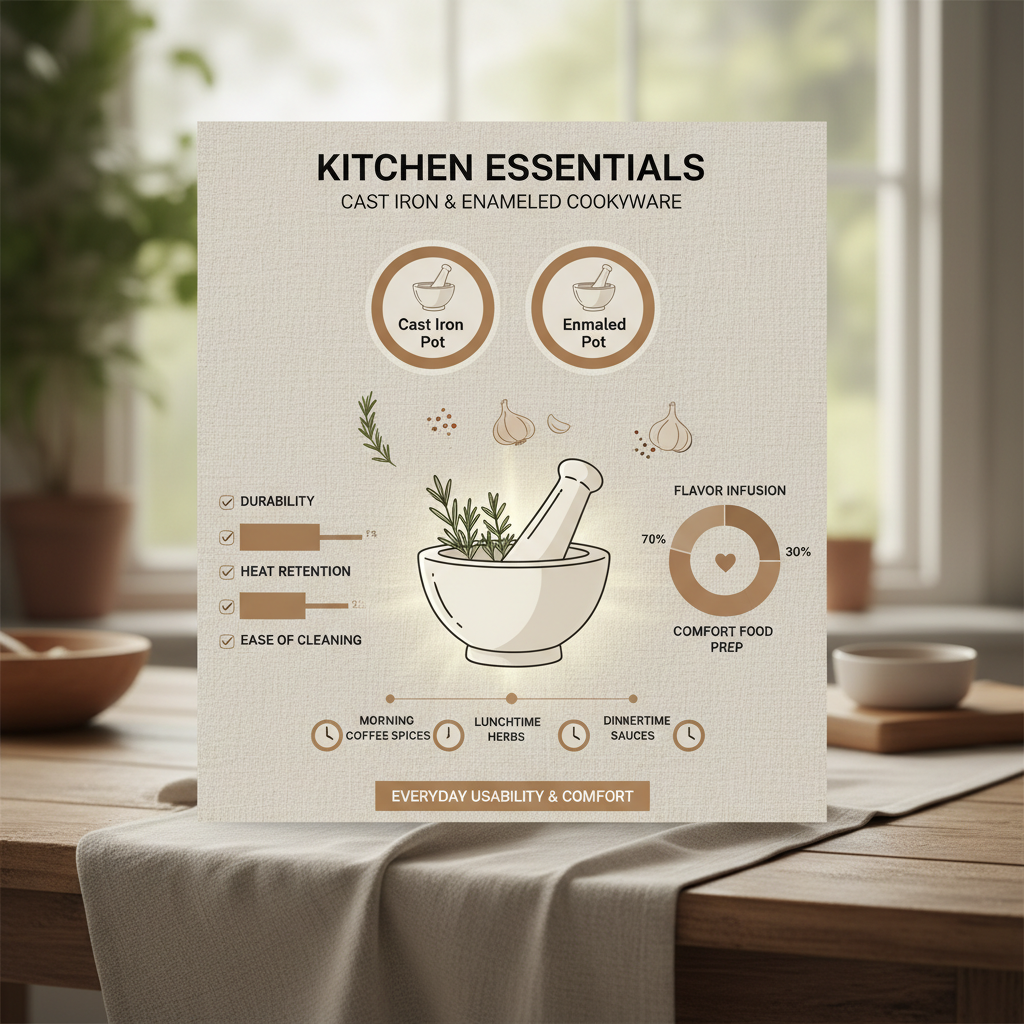 bright and homely pestle and mortar