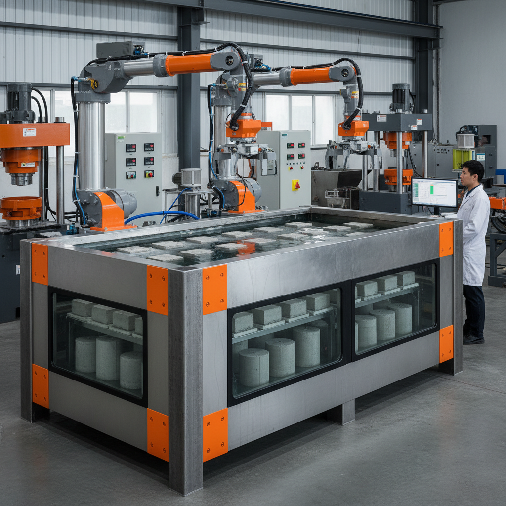 Cement curing Water tank