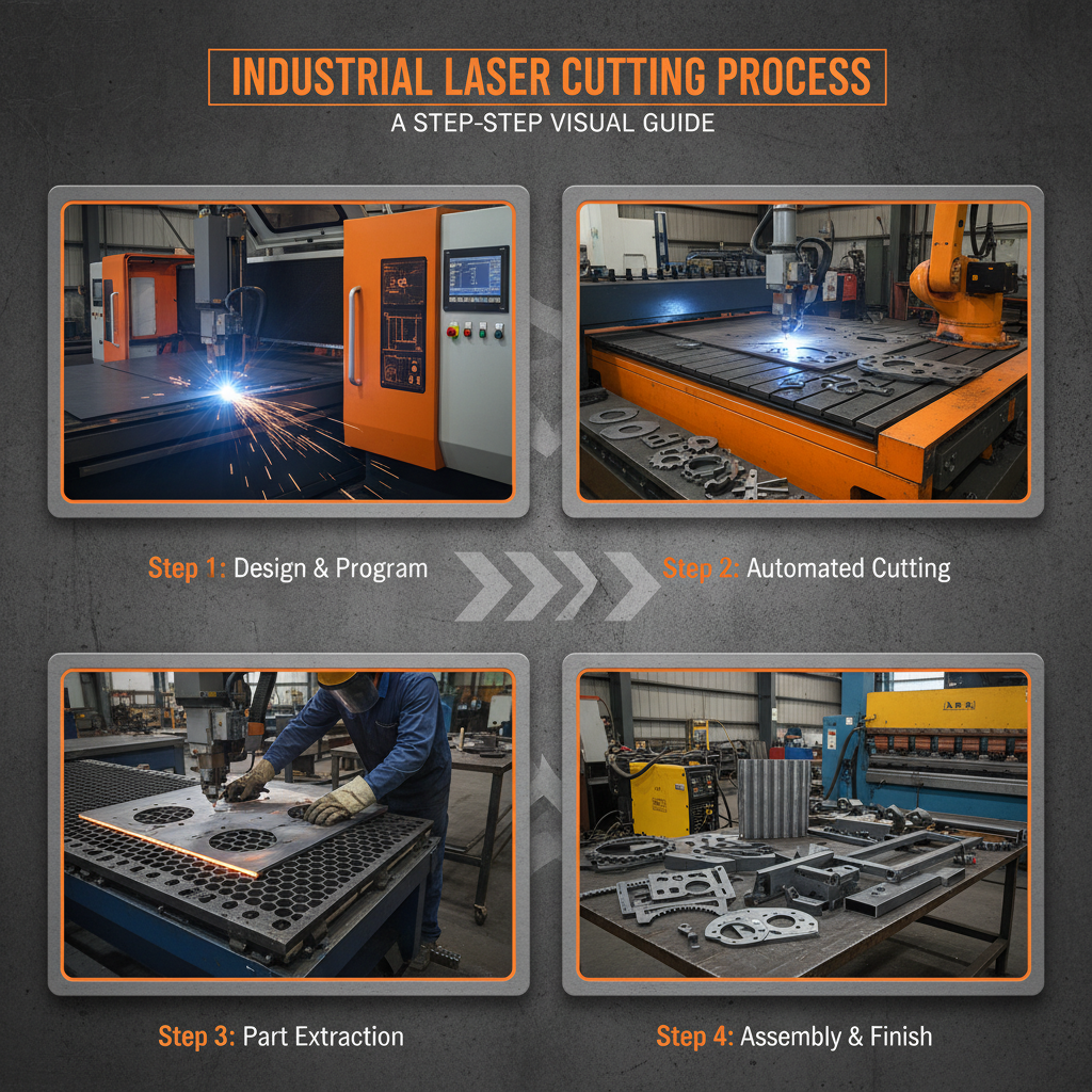 laser cutting process