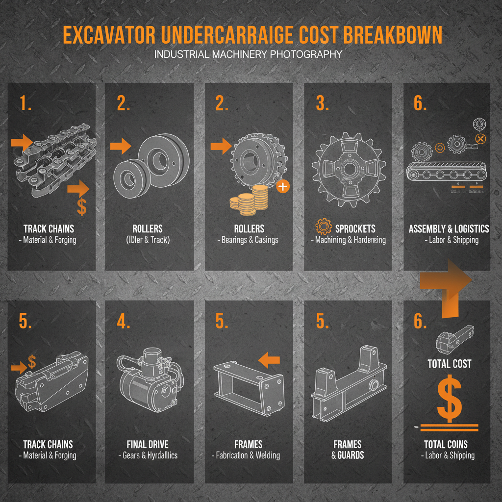excavator undercarriage cost