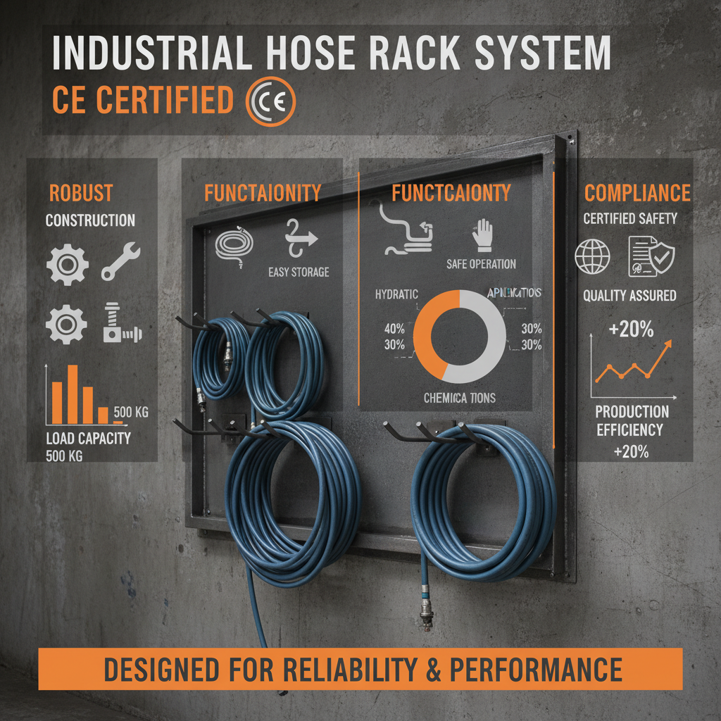 CE Certification hose racks industrial