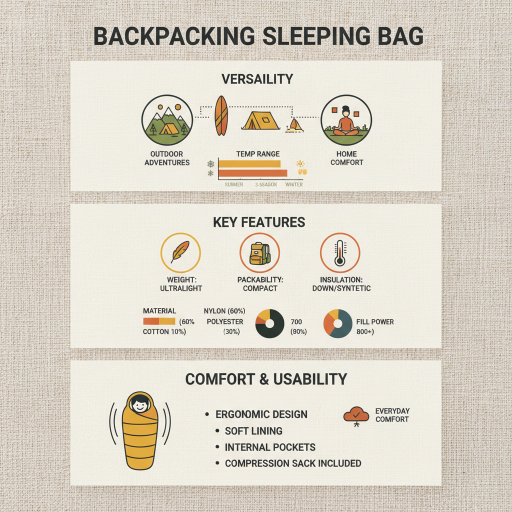 Choosing the Ideal Backpacking Sleeping Bag for Comfortable Outdoor Adventures