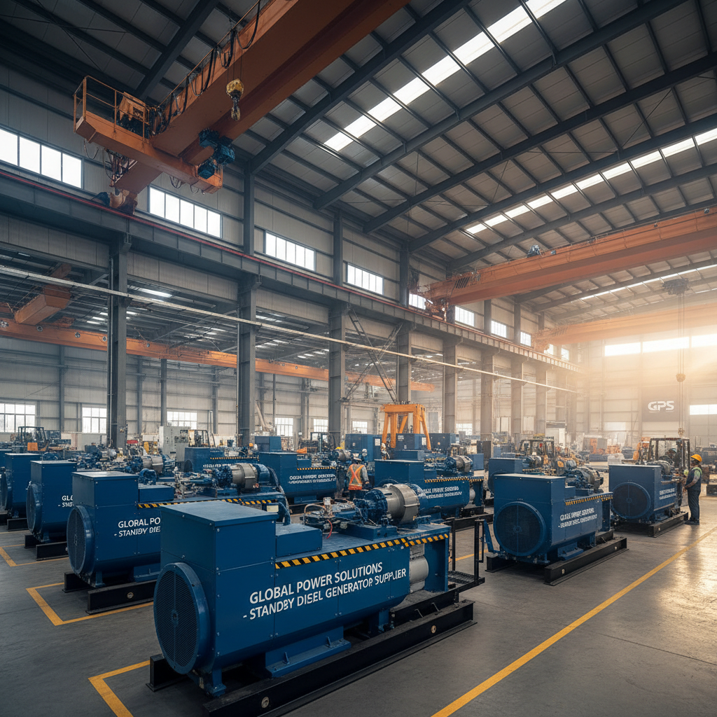 standby diesel generator Supplier