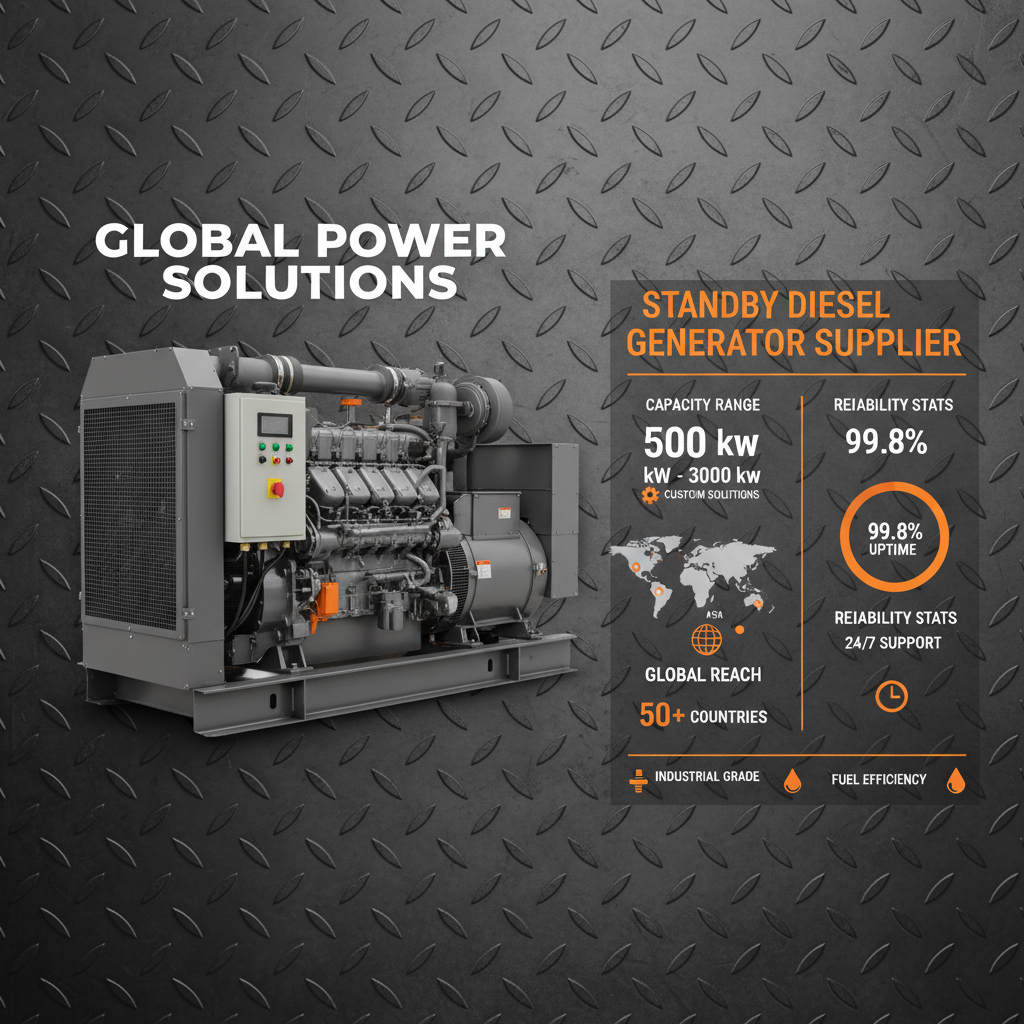 standby diesel generator Supplier