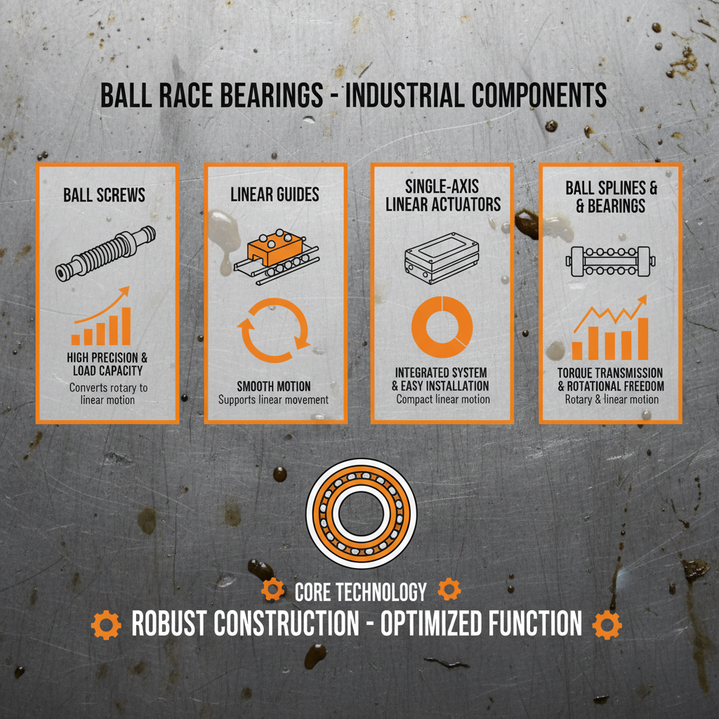 Comprehensive Guide to Ball Race Bearings and Their Diverse Applications