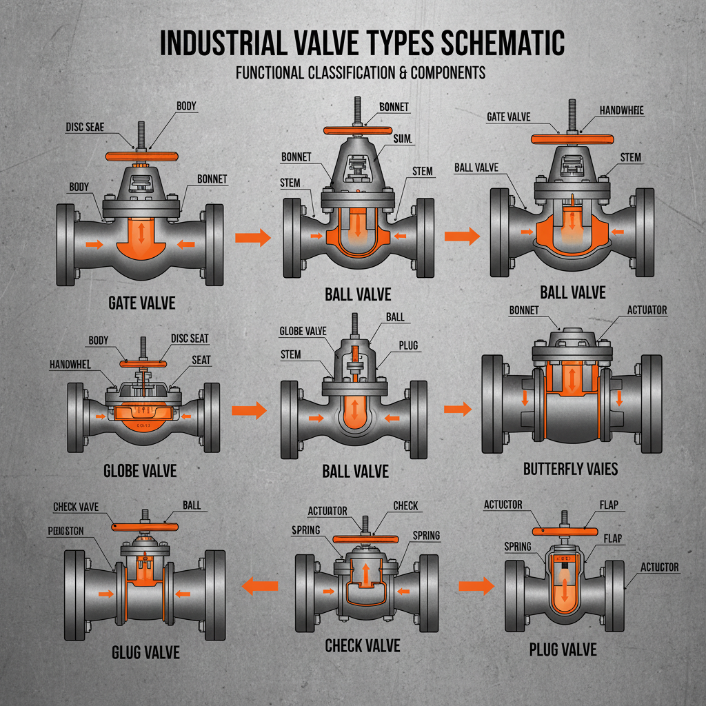 Understanding Different Valves Types for Optimal Fluid Control Systems