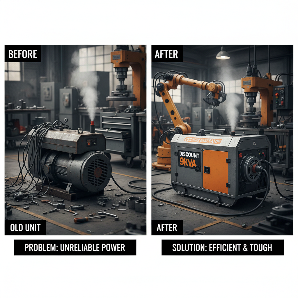 Discount 9kva generator