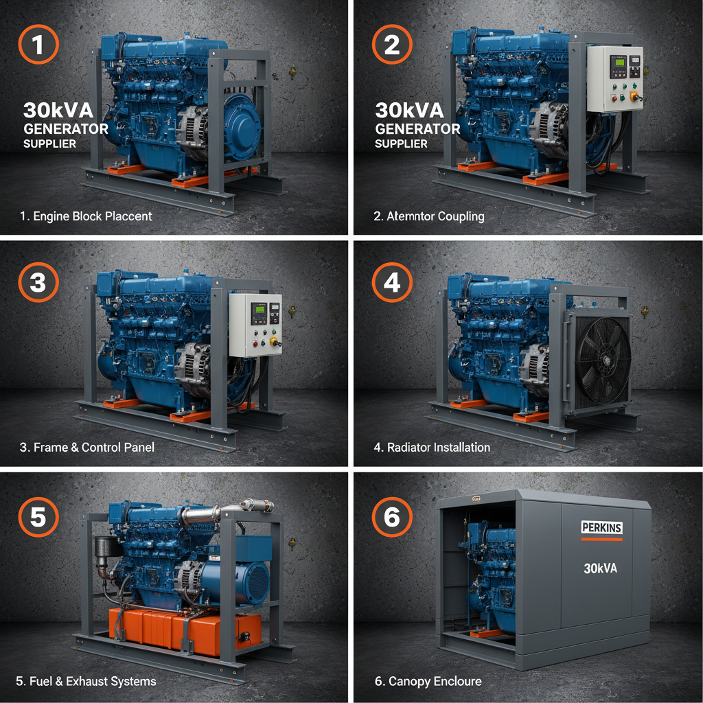 perkins generator 30kva Supplier